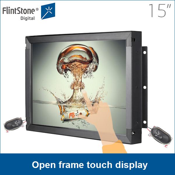 open frame touch display