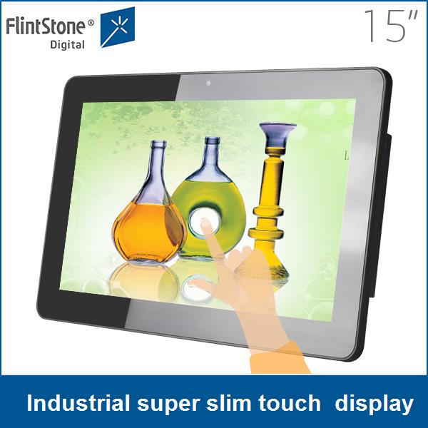 China Cheap 15inch Capacitive LED Backlight Touch Screen