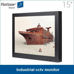 15 inch industrial cctv monitor, LCD screen display