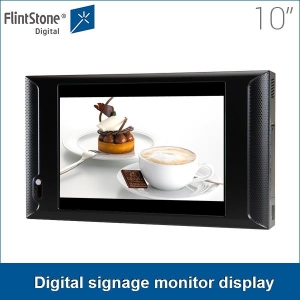 Bester Verkaufsregal hängen niedrigen Preis Industrie Grade Großhandel 10-Zoll-Kunststoffgehäuse LCD-Bildschirm Indoor-Digital-Signage-Monitor für den gewerblichen Einsatz