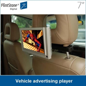 车载视频广告机，出租车LED显示屏广告机，车载液晶显示器小电视广告机