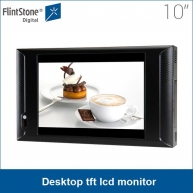 China 10 polegadas TFT LCD de desktop, pequeno monitor LCD, monitor LCD com entrada 12V DC fábrica