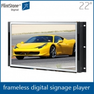 China 22 inch hot reclame-motion sensor LCD-beeldscherm, winkel LCD-scherm promotie, retail display videoscherm fabriek