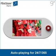 China Flintstone Leuke autoreclame spelers ontworpen voor promotie 24/7/365 fabriek
