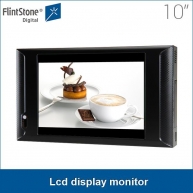 China Manufacture 10 inch AD1005WP plastic casing heavy-duty built for non-stop loop-playing 24-7-365 in store mounting lcd display monitor factory